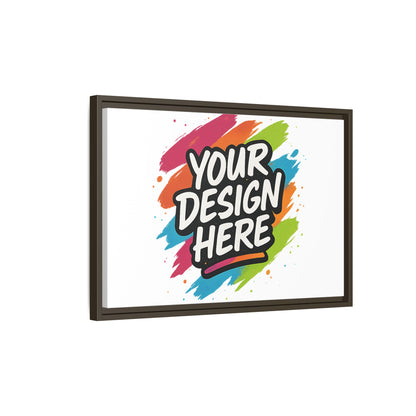 Custom Framed Canvas