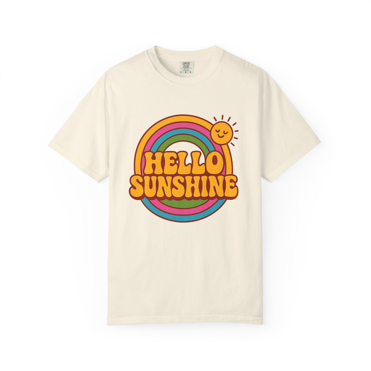 'Hello Sunshine' Cotton T-Shirt