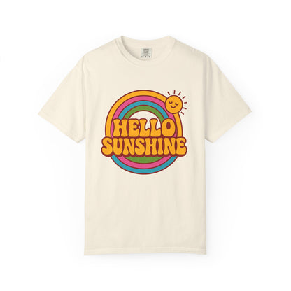 'Hello Sunshine' Cotton T-Shirt