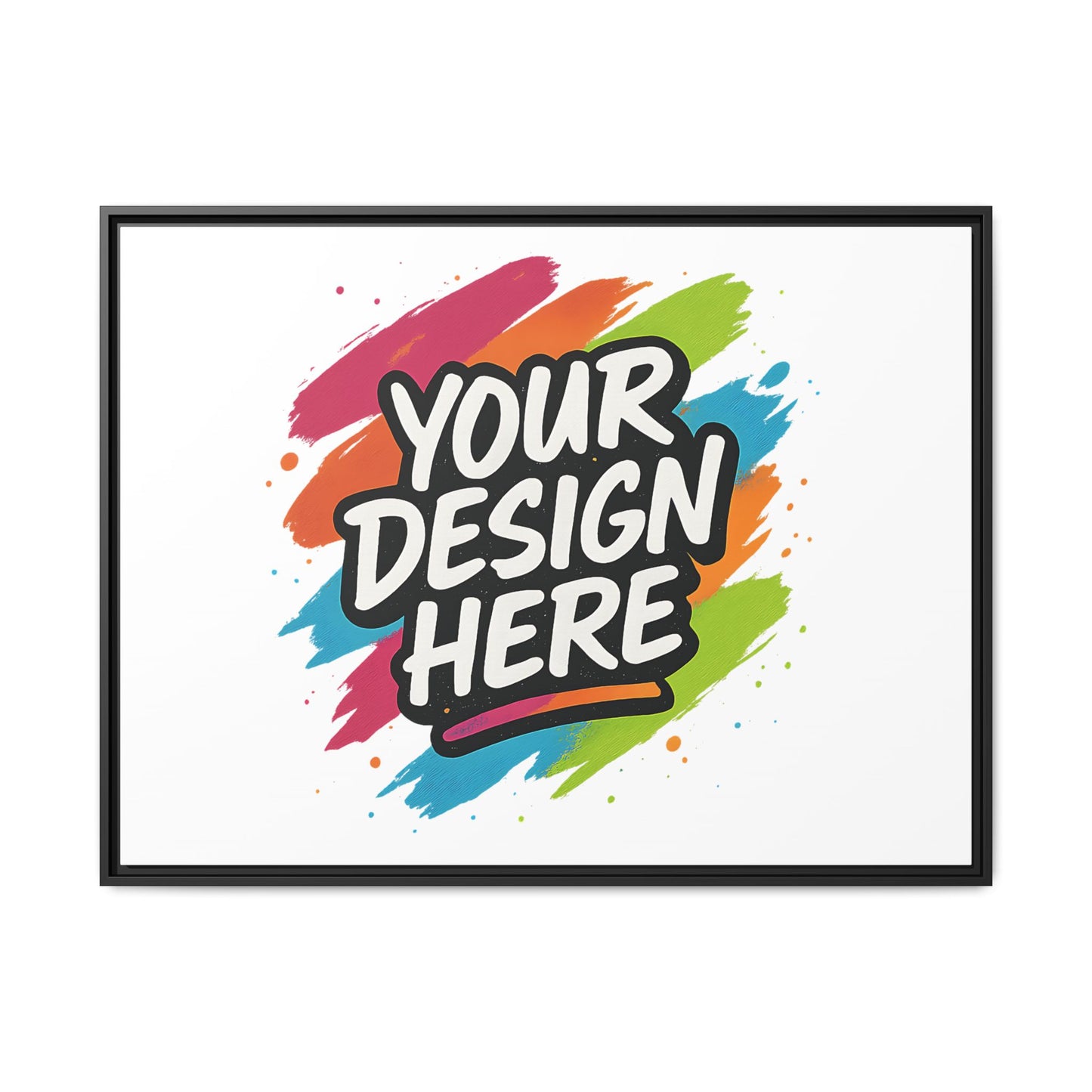 Custom Framed Canvas