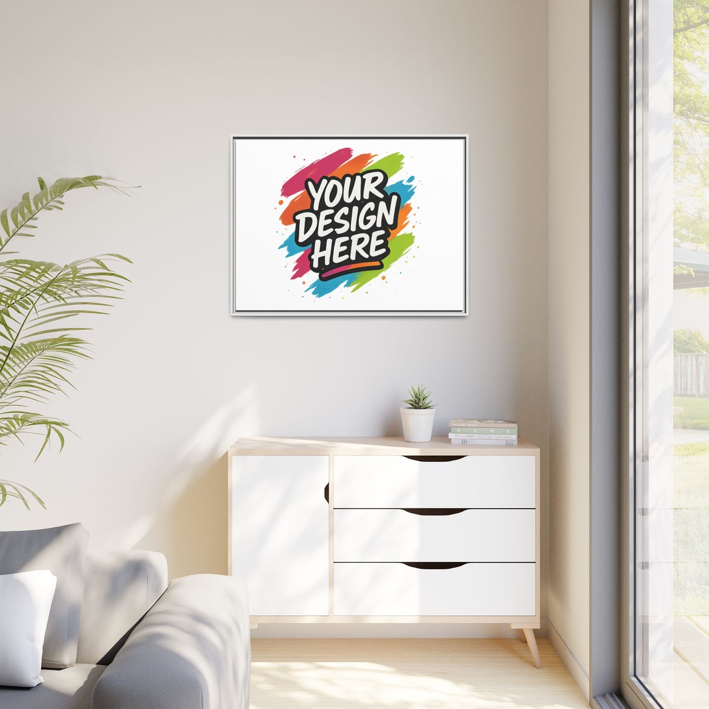 Custom Framed Canvas