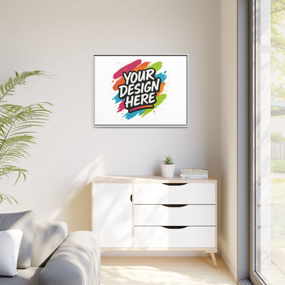 Custom Framed Canvas