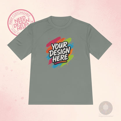 Custom Moisture-Wicking T-Shirt