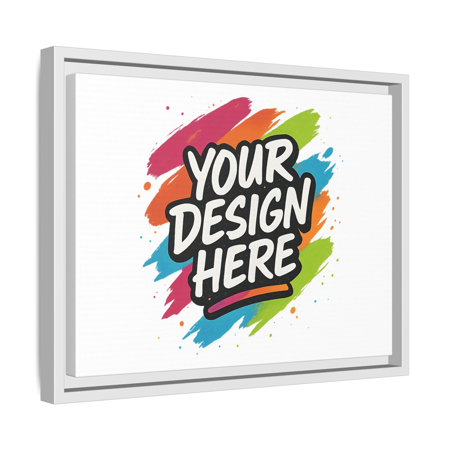 Custom Framed Canvas