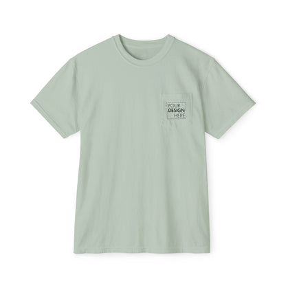 Custom Cotton Pocket Tee