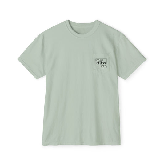 Custom Cotton Pocket Tee