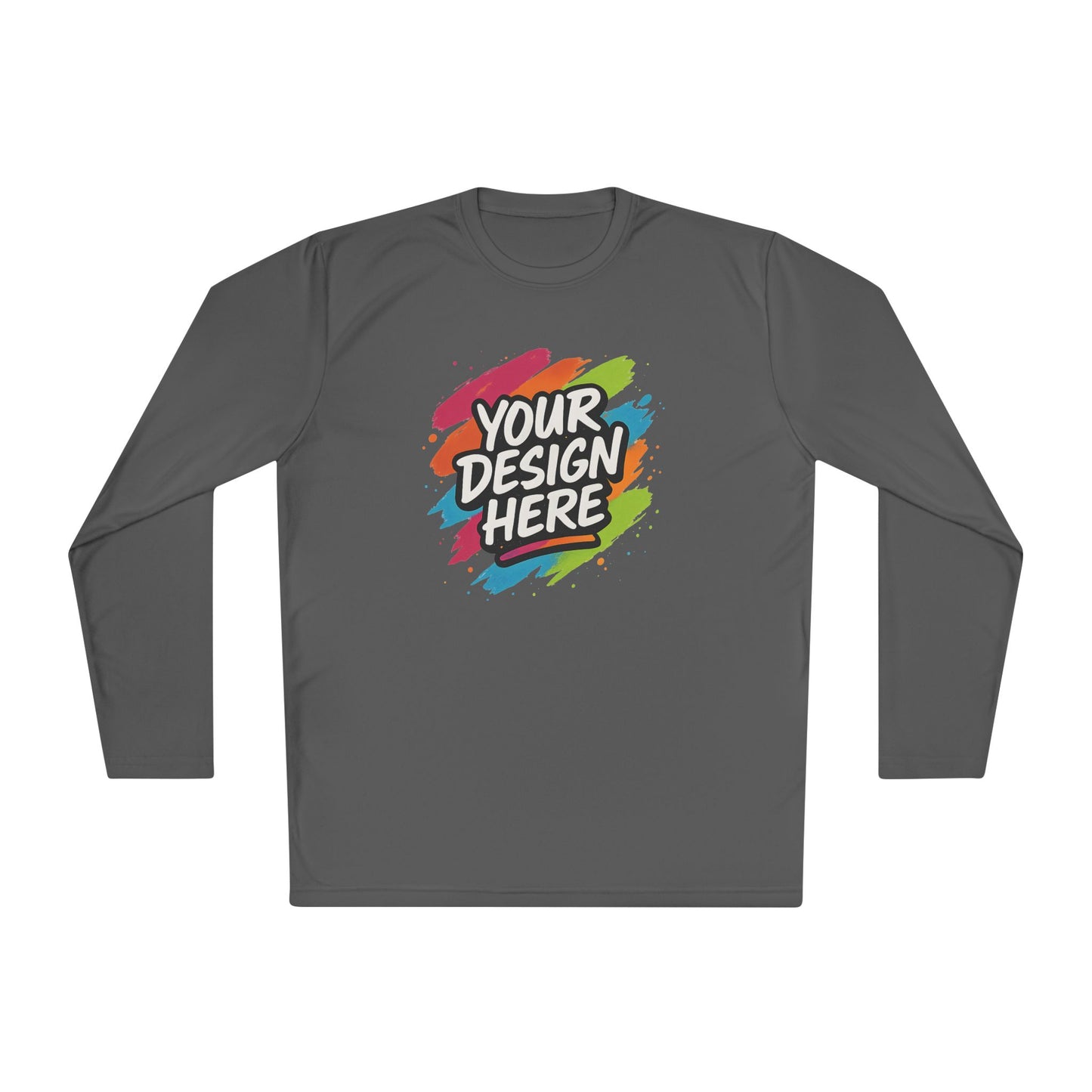 Custom Moisture-Wicking Long Sleeve Tee — view 8