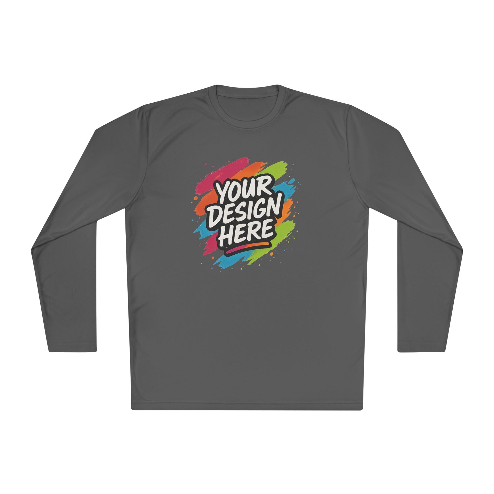 Custom Moisture-Wicking Long Sleeve Tee — view 8