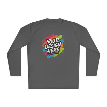 Custom Moisture-Wicking Long Sleeve Tee — view 8