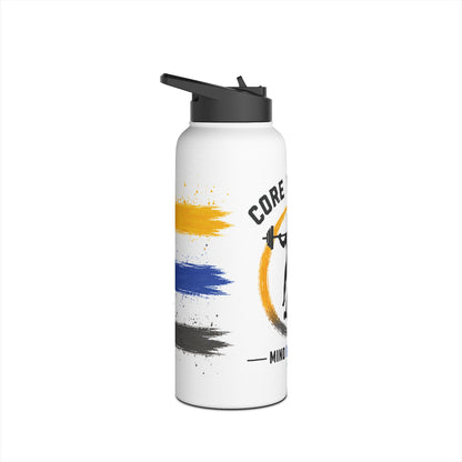 Core Fitness | Water Bottle with Handle & Flip-Up Lid