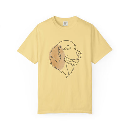 One-Line Pet Portrait – DYO Cotton T-Shirt — view 7