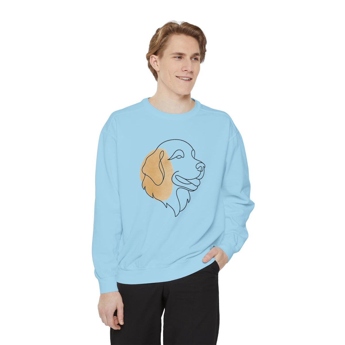 One-Line Pet Portrait – DYO Crewneck Sweatshirt — view 23