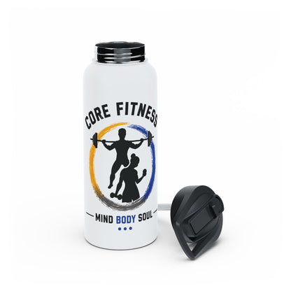 Core Fitness | Water Bottle with Handle & Flip-Up Lid