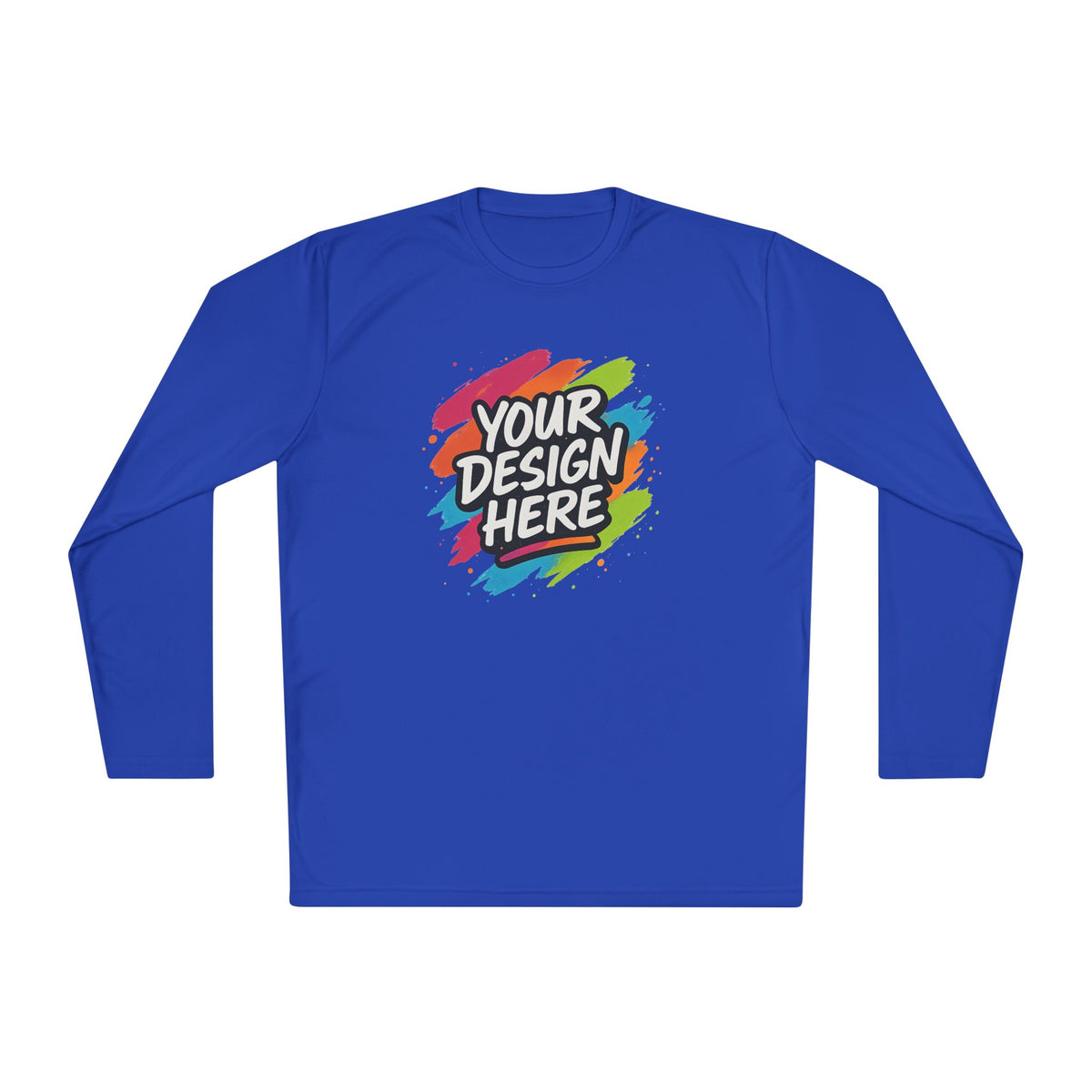 Custom Moisture-Wicking Long Sleeve Tee — view 12