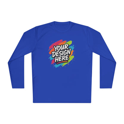 Custom Moisture-Wicking Long Sleeve Tee — view 12