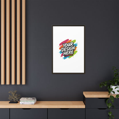 Custom Framed Canvas