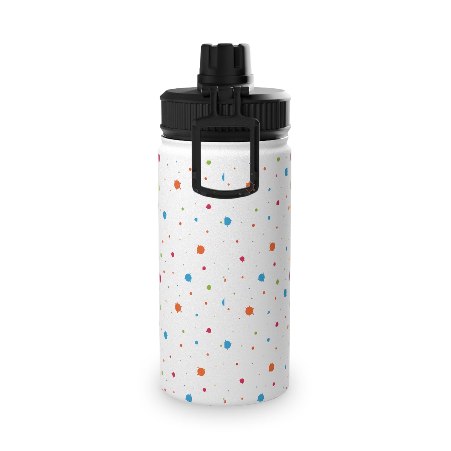 Custom Water Bottle with Handle & Sports Lid