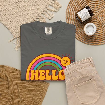 'Hello Sunshine' Cotton T-Shirt — view 16