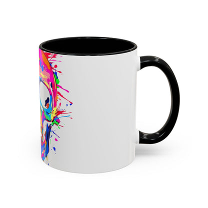 Pop Art Portrait – DYO Accent Mug — view 11