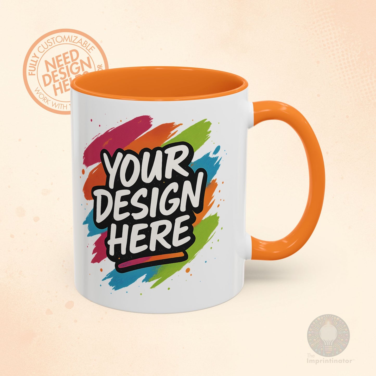 Custom Colorful Ceramic Mug – 11oz & 15oz