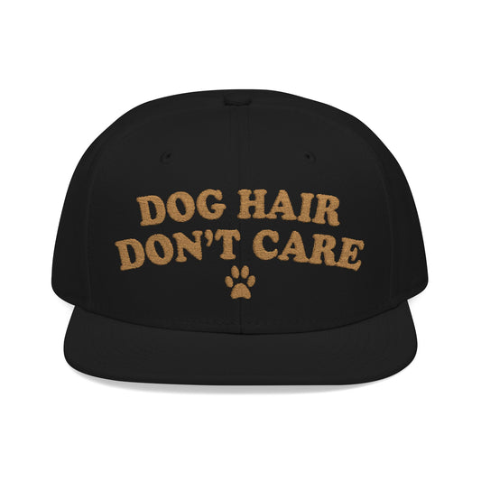 'Dog Hair Don’t Care' Snapback Hat