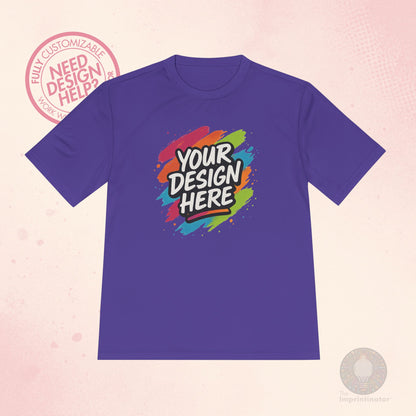 Custom Moisture-Wicking T-Shirt