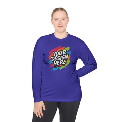 Custom Moisture-Wicking Long Sleeve Tee — view 59