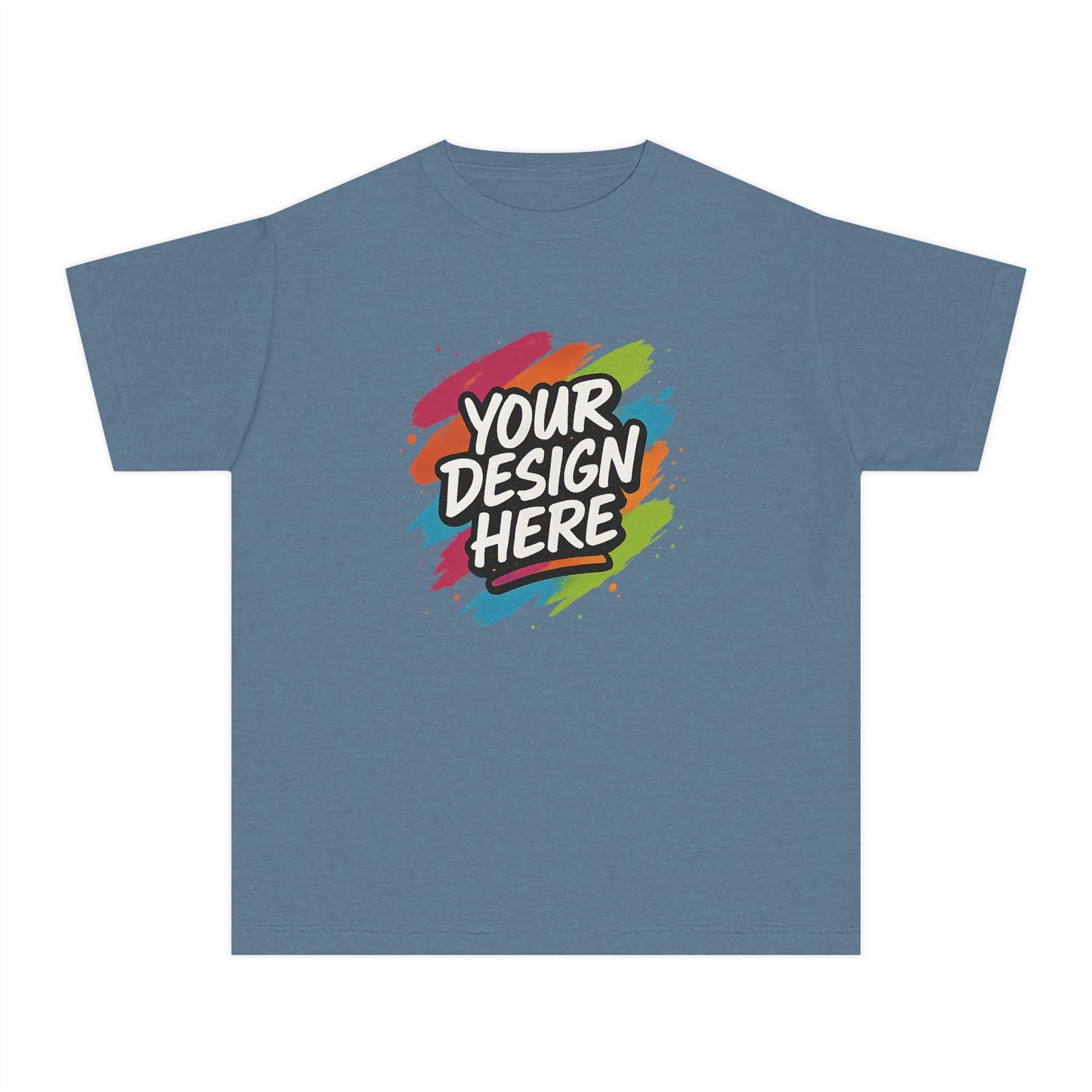 Custom Comfort Colors® Youth Cotton Tee — view 15