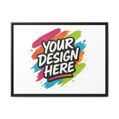 Custom Framed Canvas