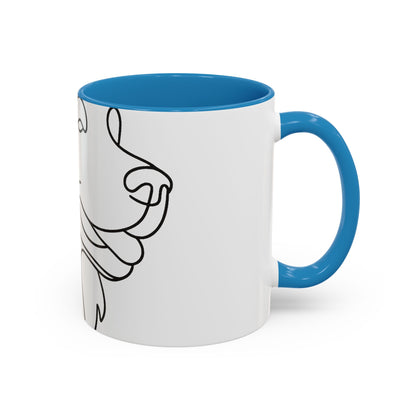 One-Line Pet Portrait – DYO Accent Mug — view 14