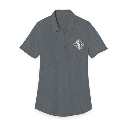 Ladies Polo Shirt | Shevlin Construction — close-up detail