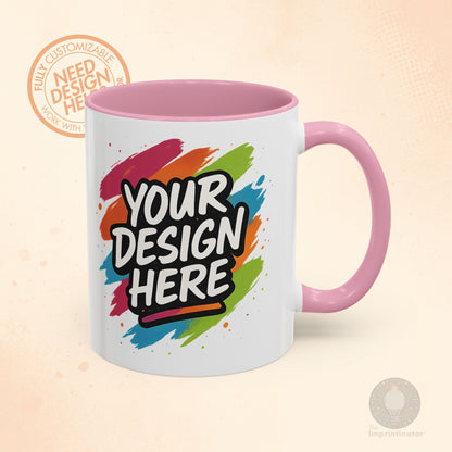 Custom Colorful Ceramic Mug – 11oz & 15oz