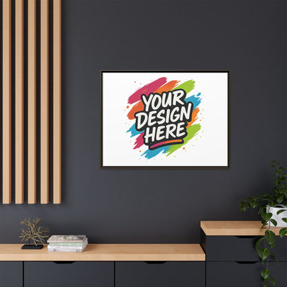 Custom Framed Canvas