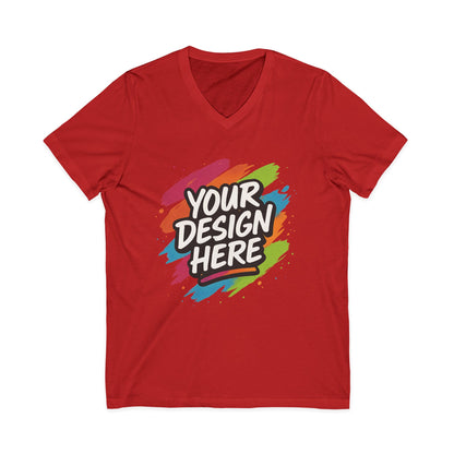 Custom V-Neck Tee