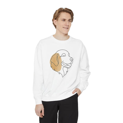 One-Line Pet Portrait – DYO Crewneck Sweatshirt — view 11