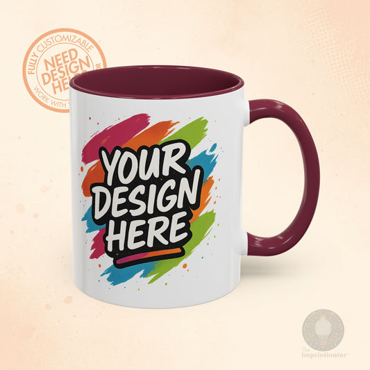 Custom Colorful Ceramic Mug – 11oz & 15oz