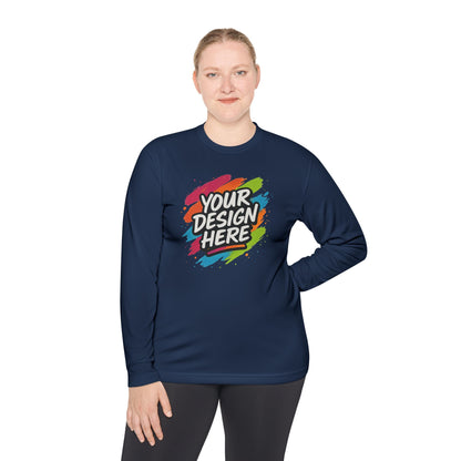 Custom Moisture-Wicking Long Sleeve Tee — view 56