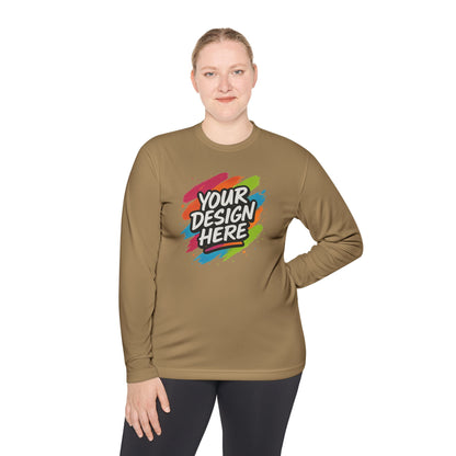 Custom Moisture-Wicking Long Sleeve Tee — view 35