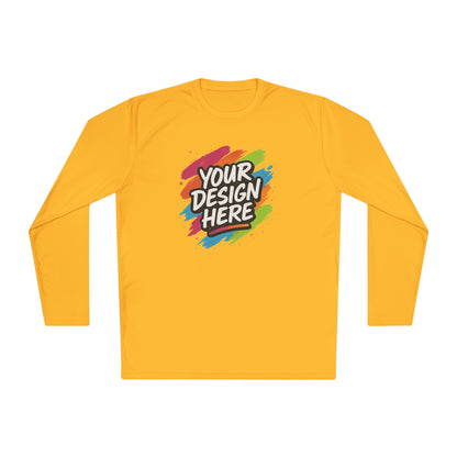 Custom Moisture-Wicking Long Sleeve Tee — view 10