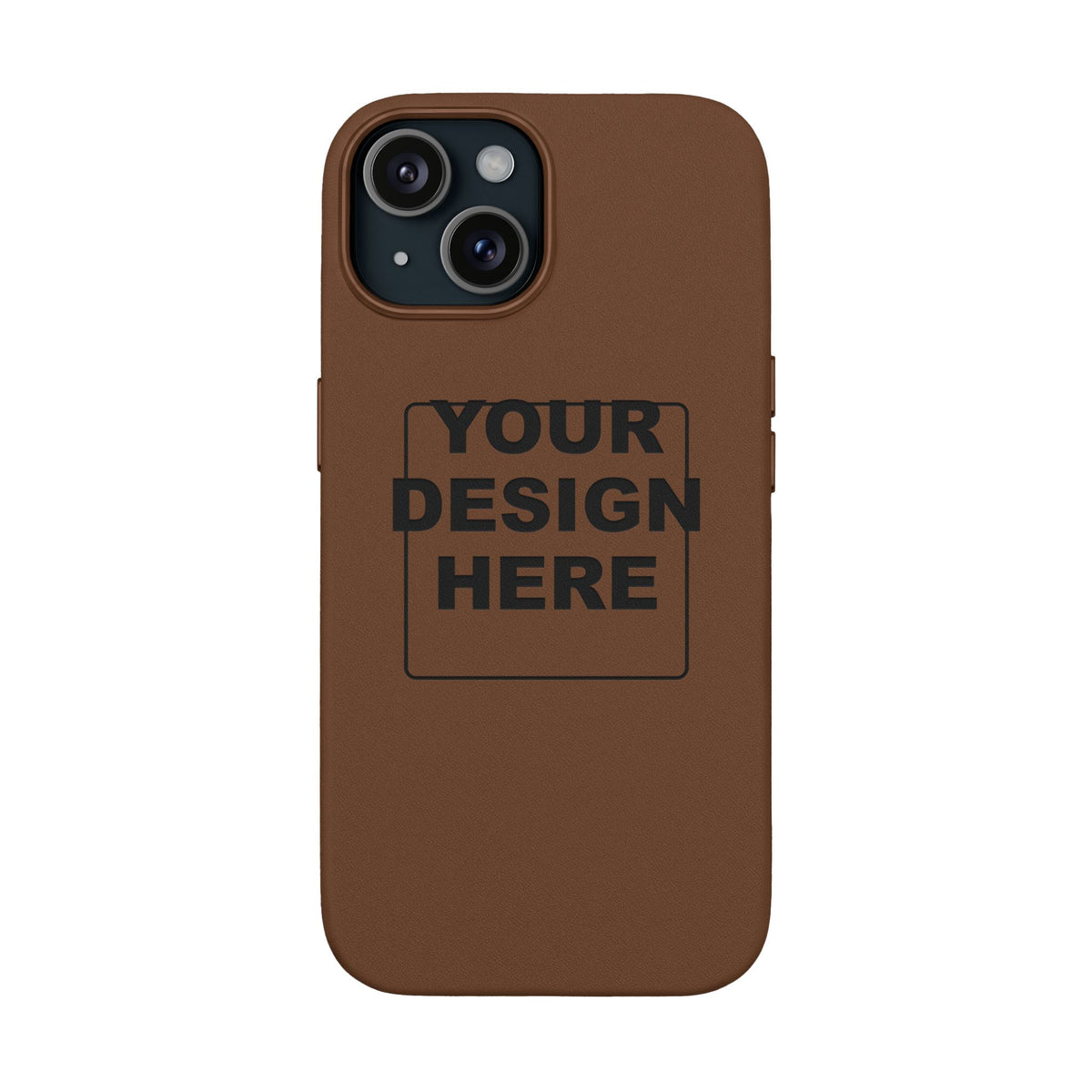 Custom Engraved Leather Phone Case — view 34