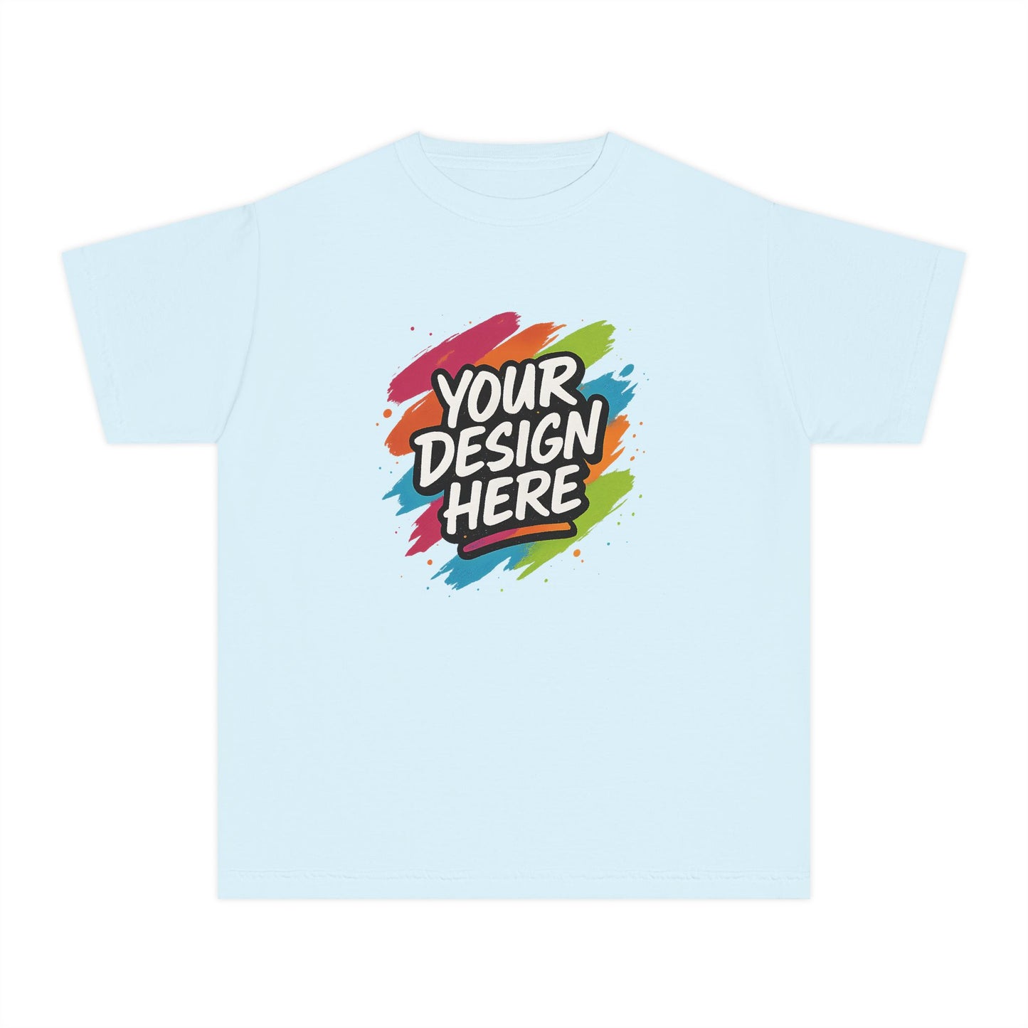 Custom Comfort Colors® Youth Cotton Tee — view 13