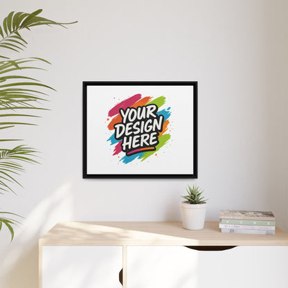 Custom Framed Canvas