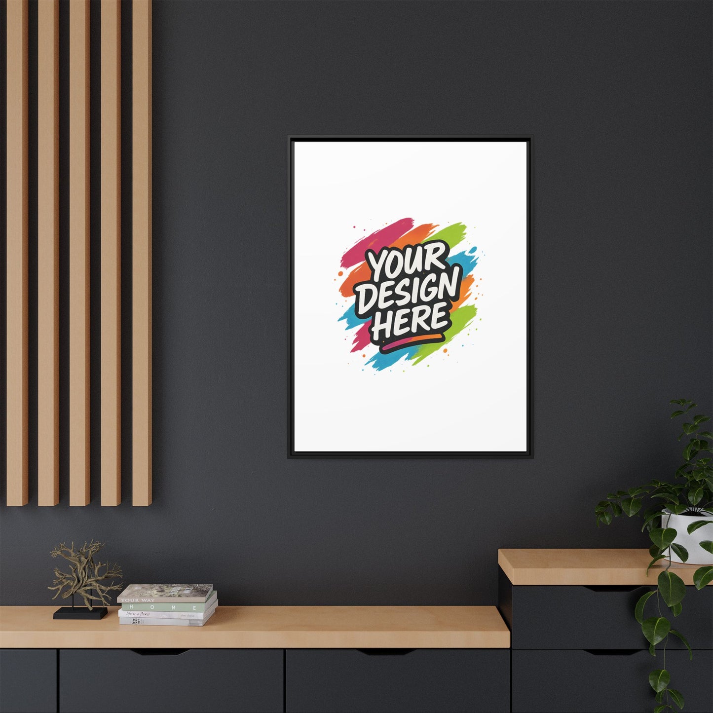 Custom Framed Canvas