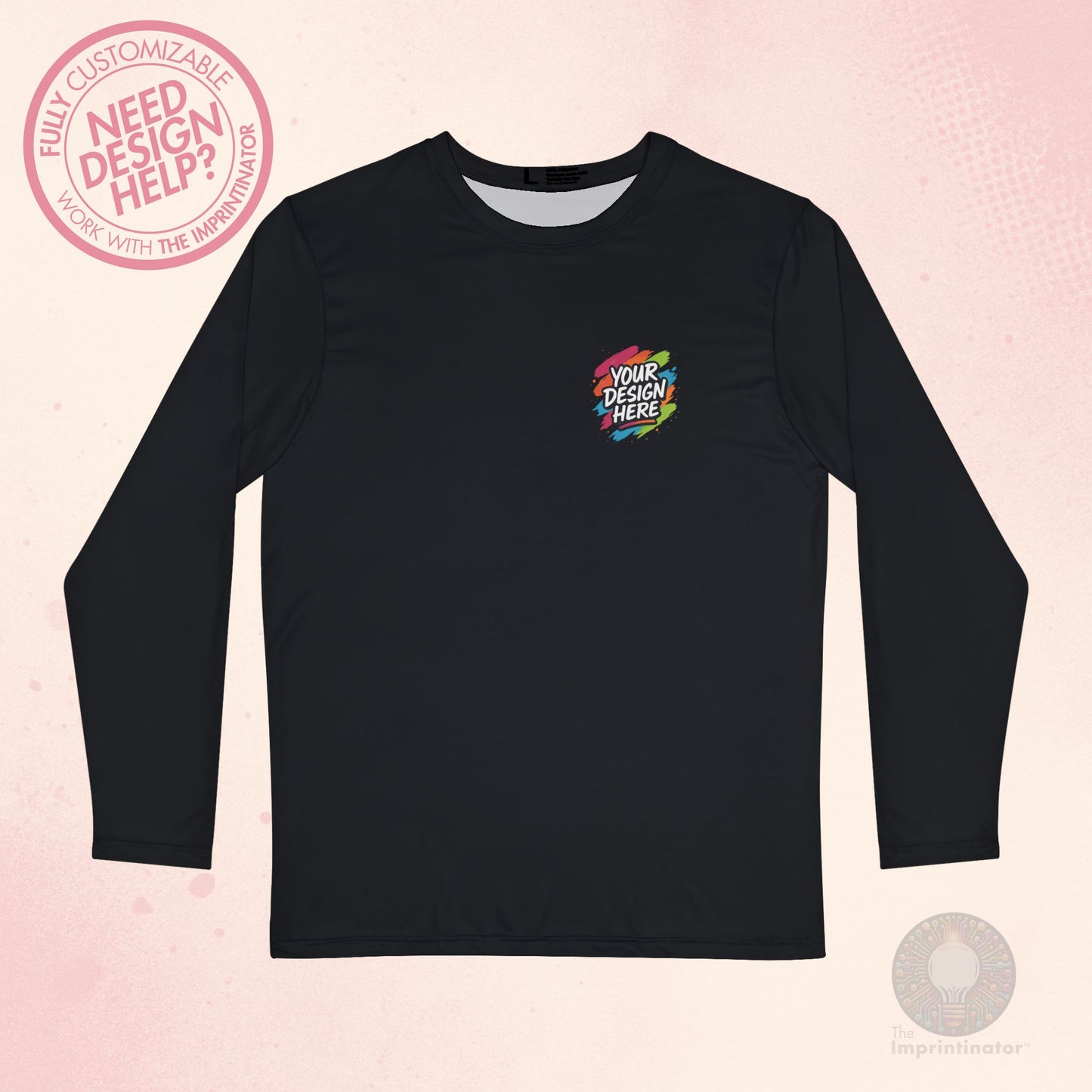 Custom Brushed Polyester Long Sleeve