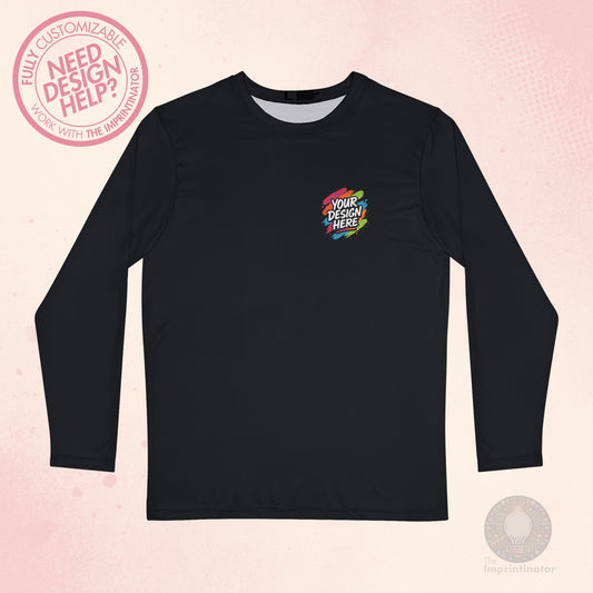Custom Brushed Polyester Long Sleeve