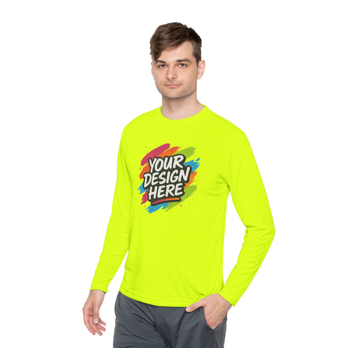 Custom Moisture-Wicking Long Sleeve Tee — view 43