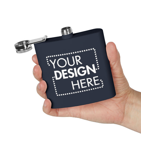 Custom Stainless Steel Flask (6 oz)