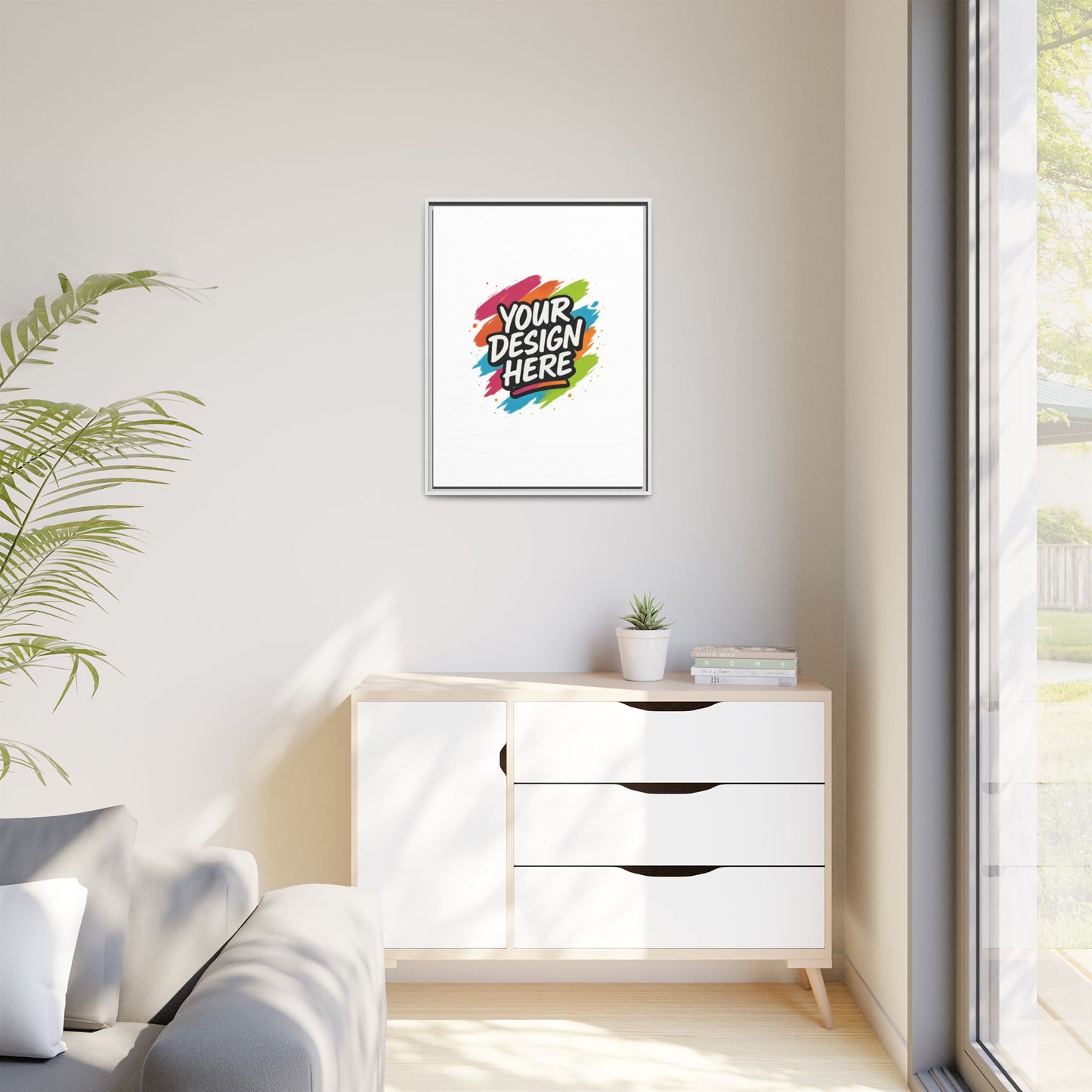 Custom Framed Canvas