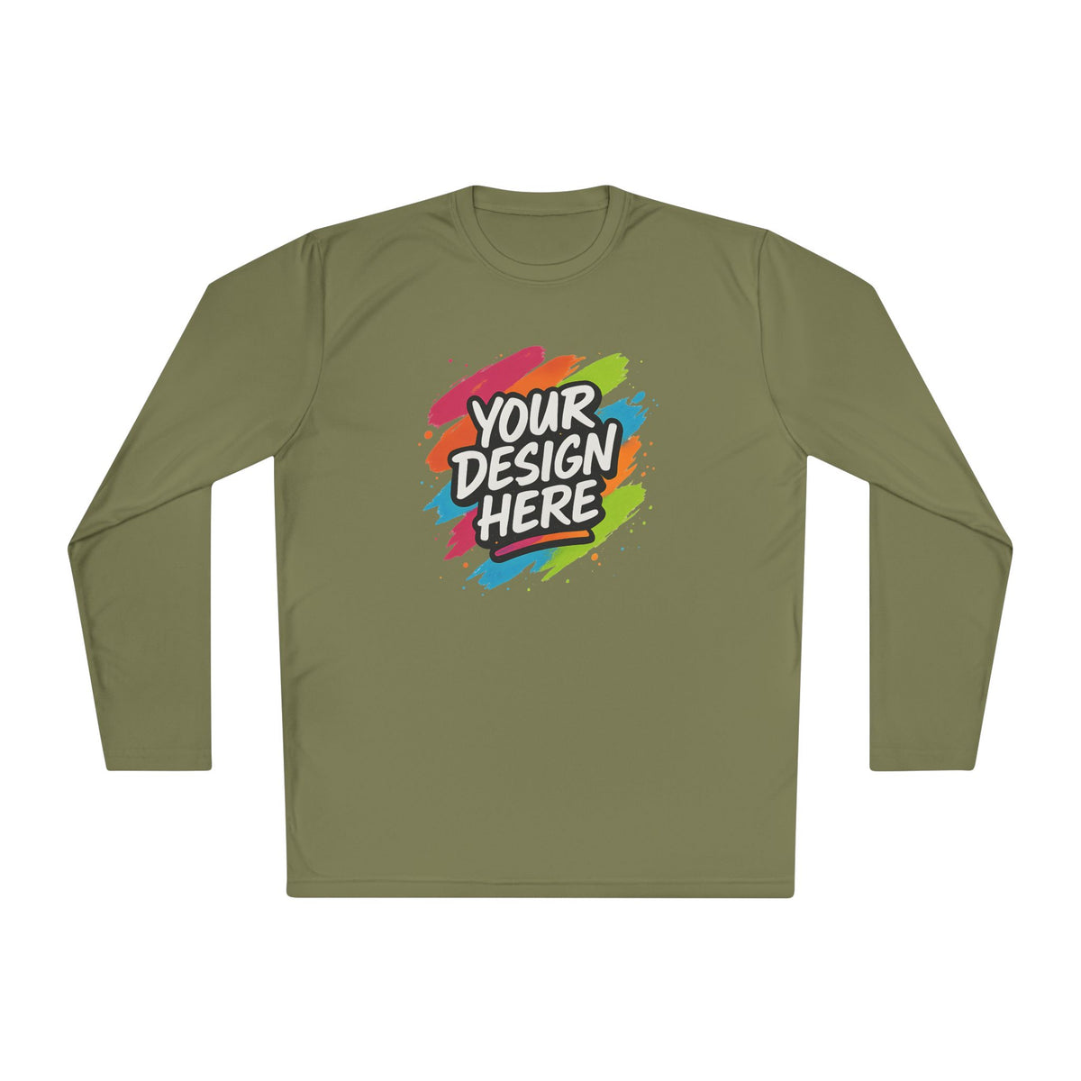 Custom Moisture-Wicking Long Sleeve Tee — view 10