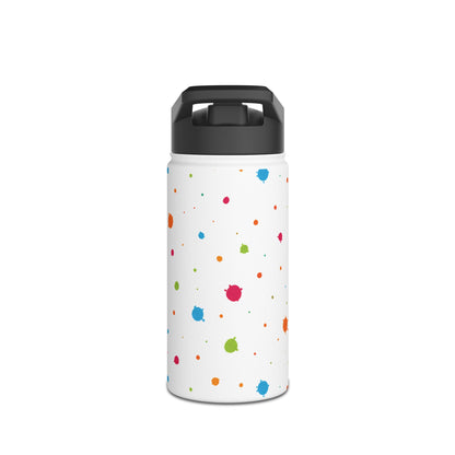 Custom Water Bottle with Handle & Flip-Up Lid